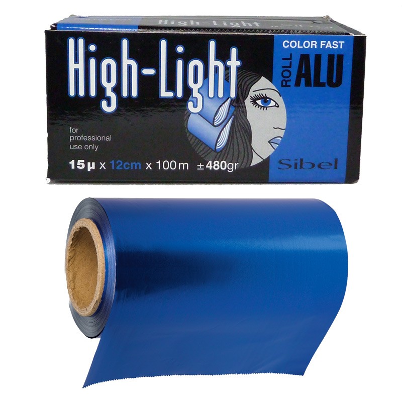 Alu bleu 15 µ distributeur 12cmx100m